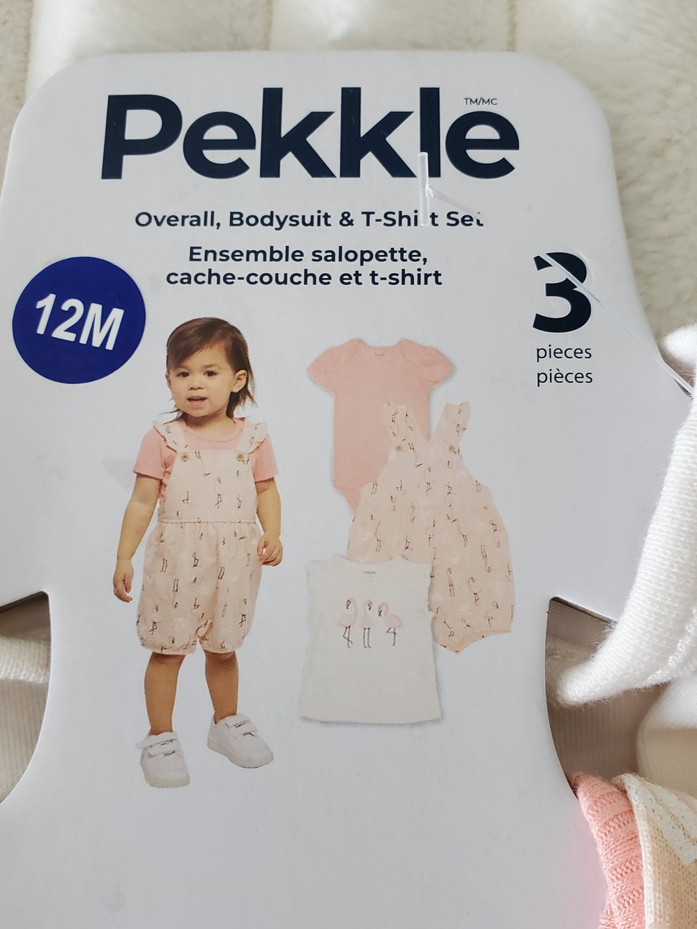 NWT Pekkle Floral Baby Girl 3 Piece Set - Picture 2 of 4